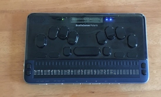 BrailleSense Polaris: Using the Word Processor/Editors