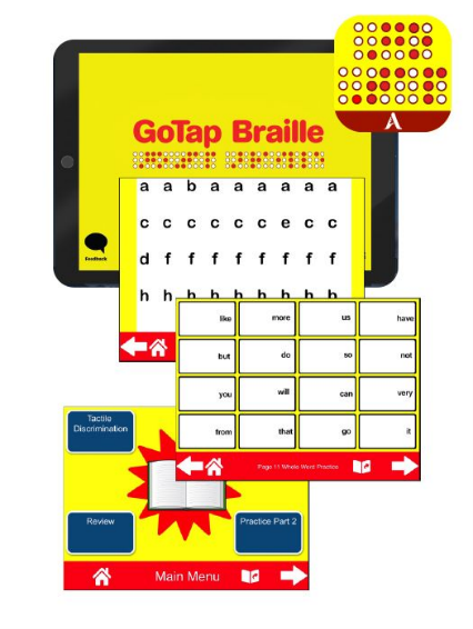 GoTap Braille Learning Software