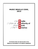 Music Braille Code, 2015, Print Instruction