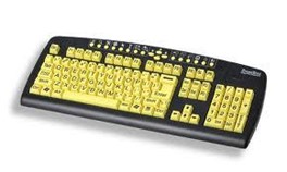 Zoom Text Large-Print Keyboard