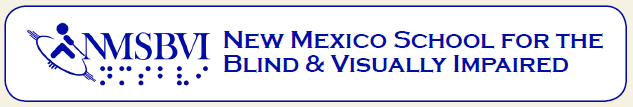 The logo for the New Mexico School for the Blind and Visually Impaired.